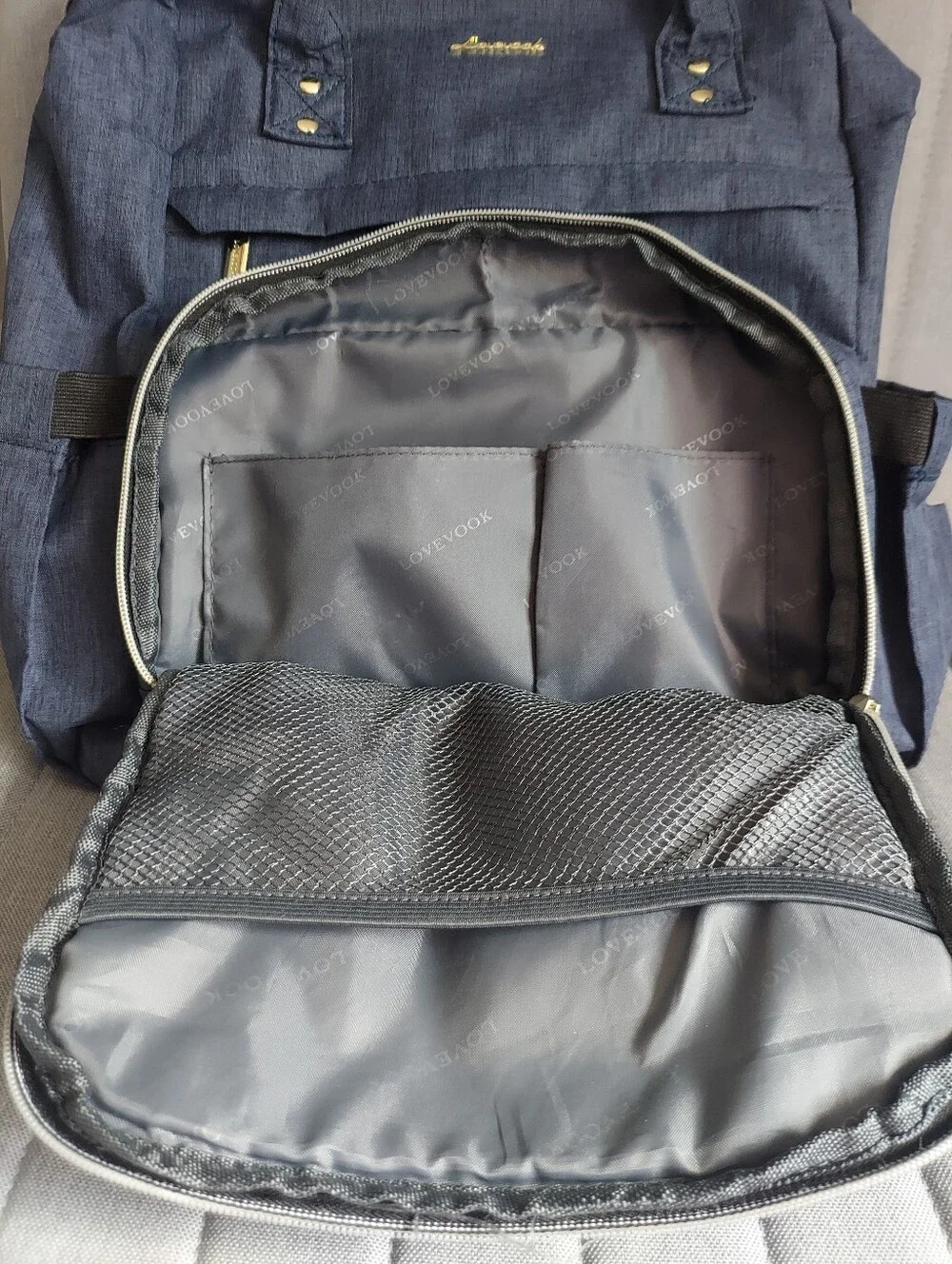 Viola Ⅱ Lovevook Laptop Backpack School Work Travel Bag Navy Blue Like New